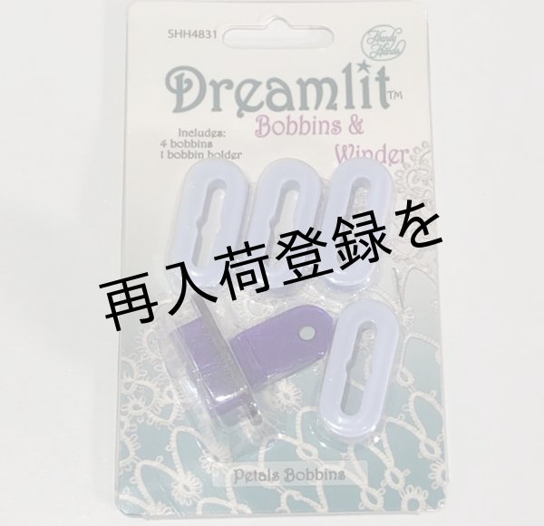 画像1: Dreamlit Bobbins & Winder　SHH4831【 Petals Bobbin】 (1)